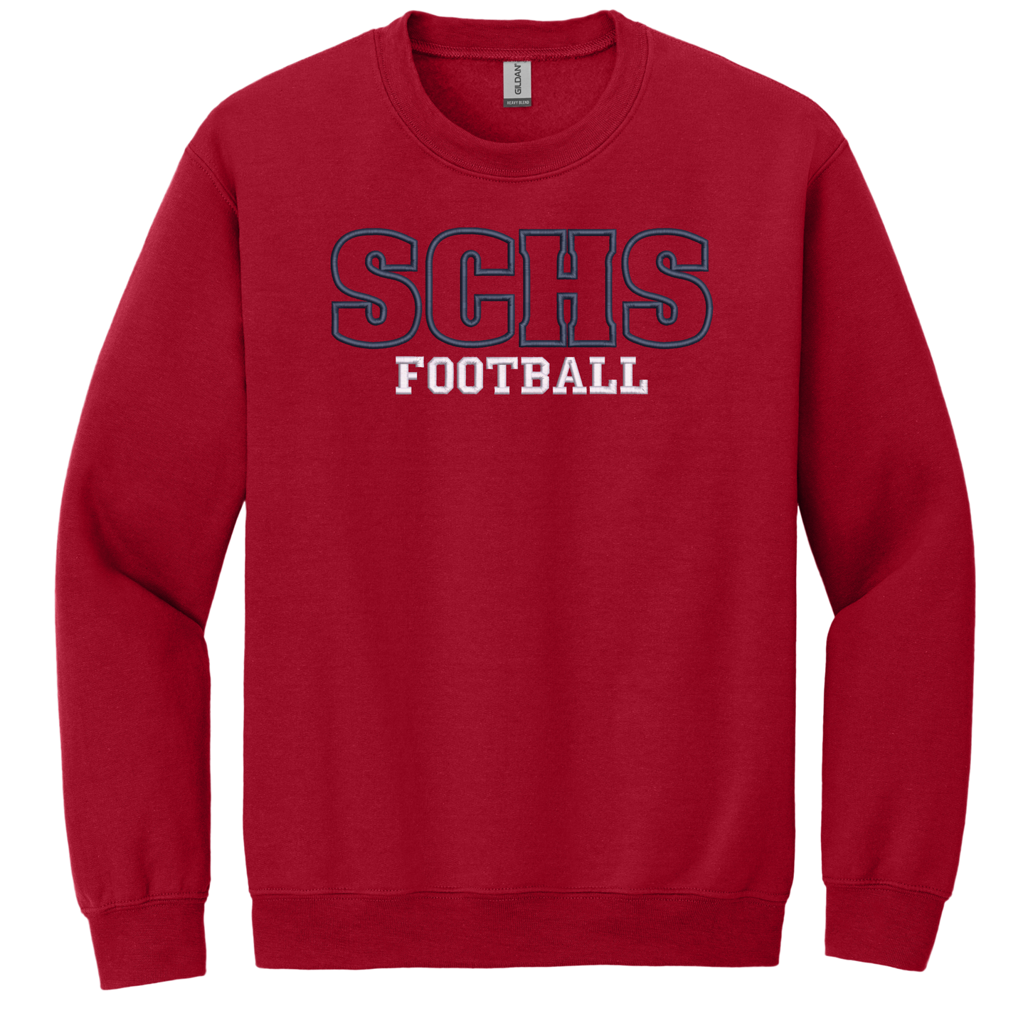Sandy Creek Football Embroidered Sweatshirt