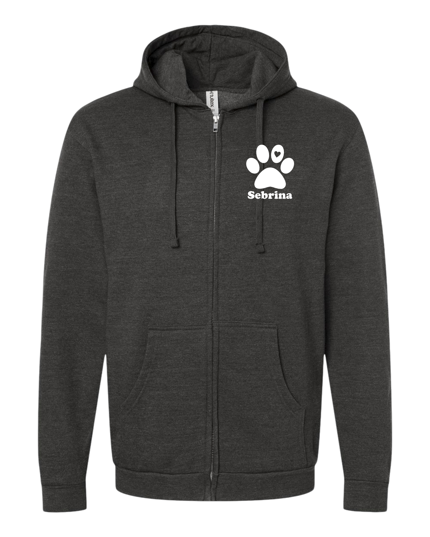 2023 Westside Animal Paw Print Zip Hoodie