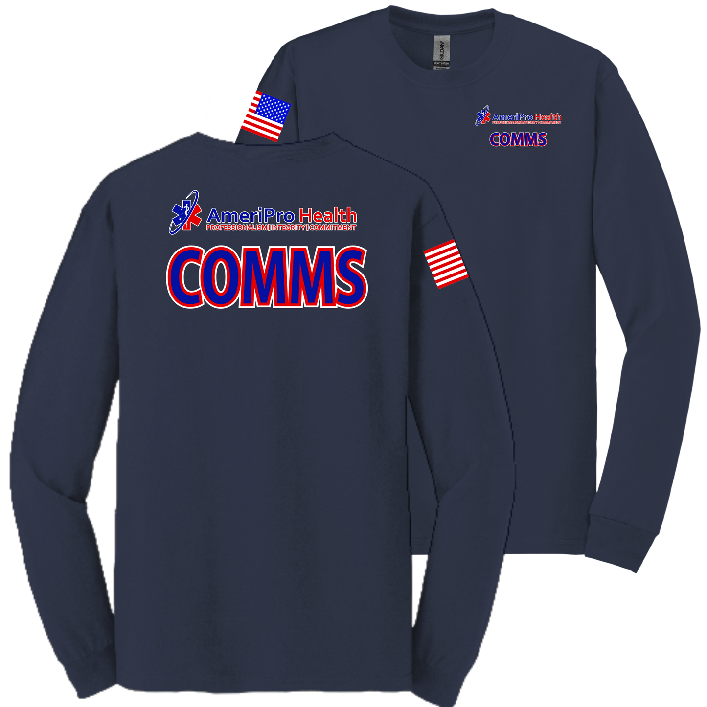 AmeriPro Health Long Sleeve t-shirt