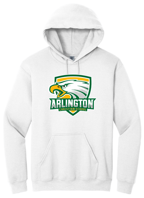 Arlington Christian School Eagle Logo Hoodie