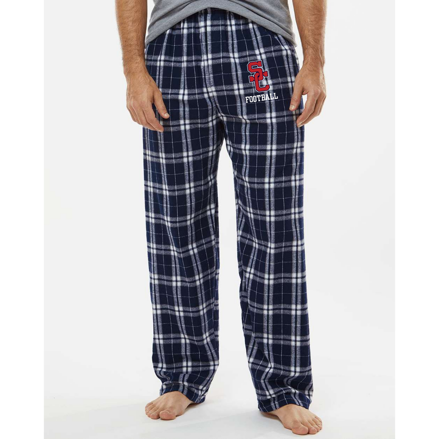 Sandy Creek High School Football Boxercraft Flanel Pants