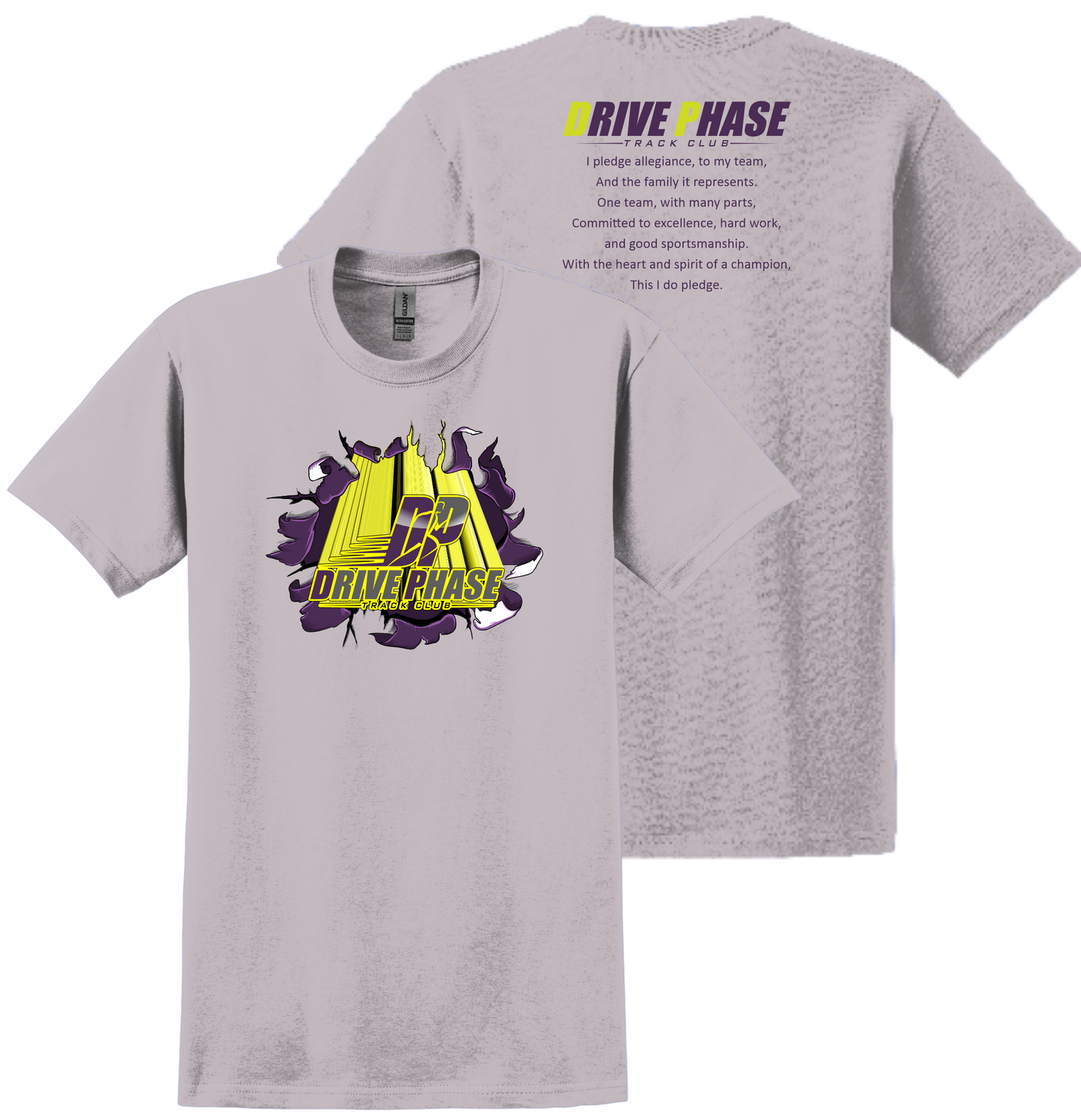 Drive Phase Track Club Burst Thru Short Sleeve Shirt