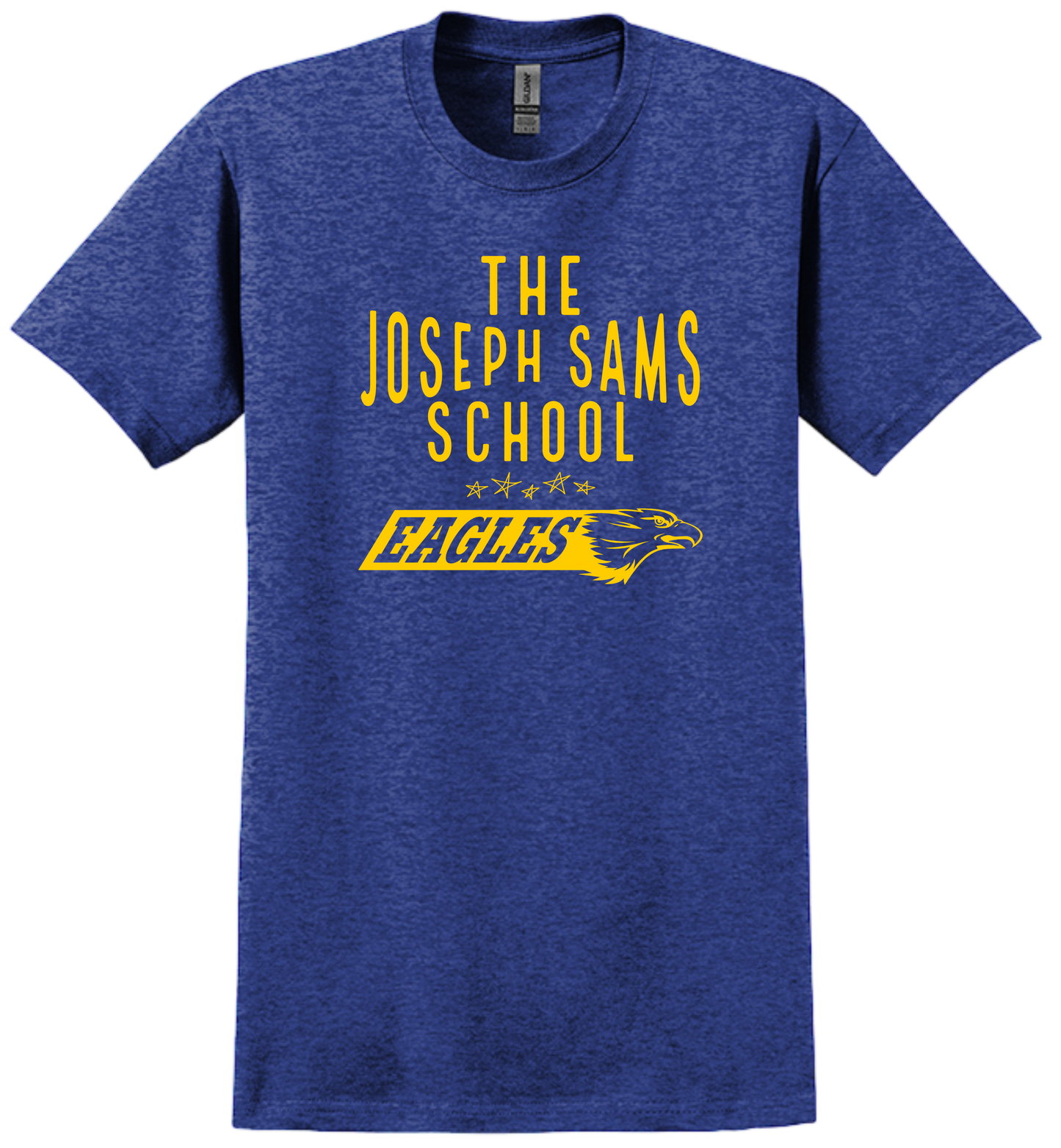 Joseph Sams School 2024 Eagles design Short Sleeve Shirt