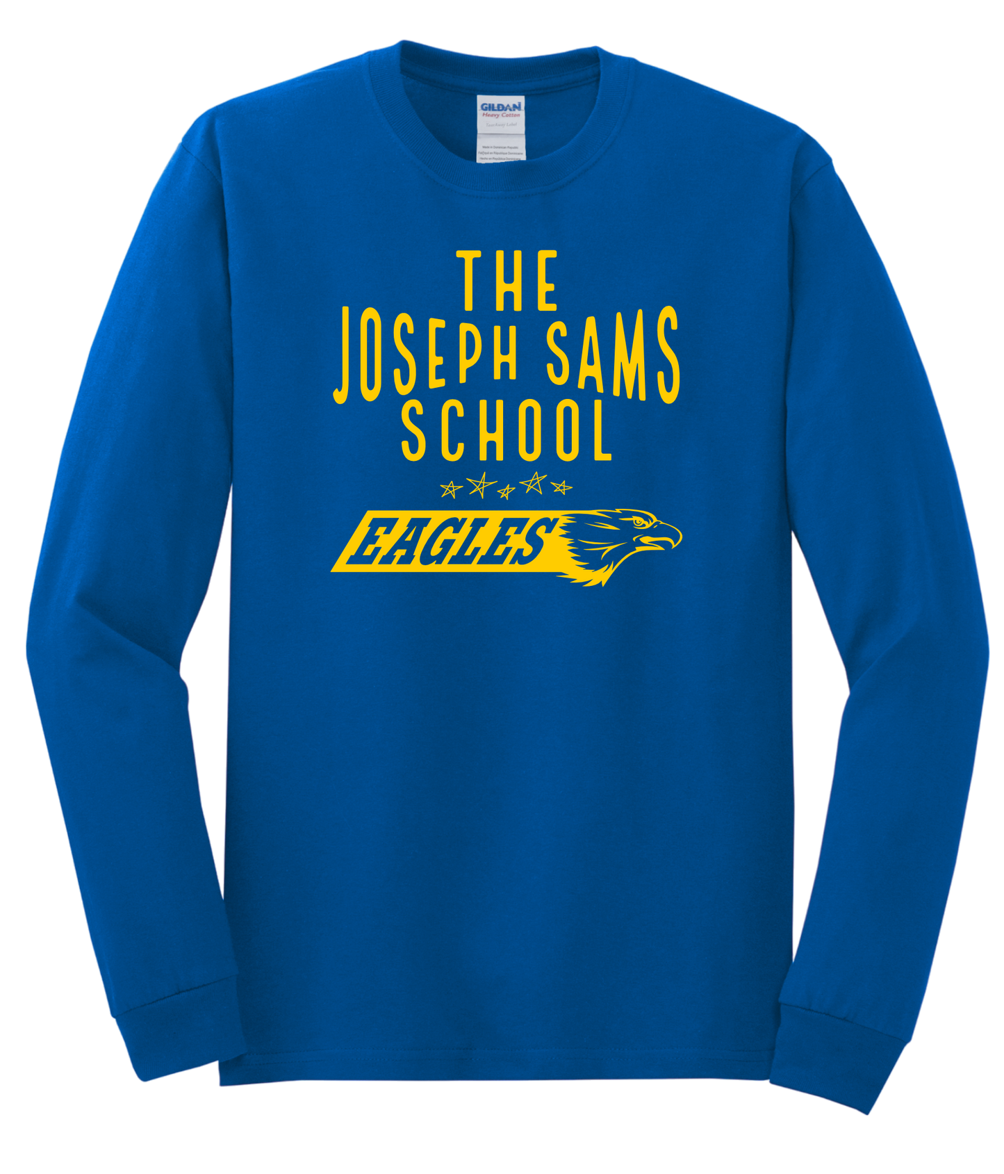 Joseph Sams School 2024 Eagles design Short Sleeve Shirt