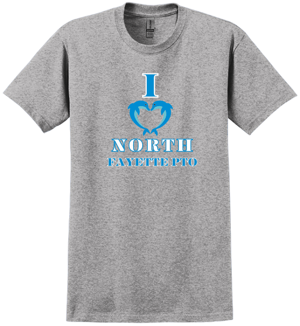 Love North Fayette Elementary PTO Short Sleeve Shirt