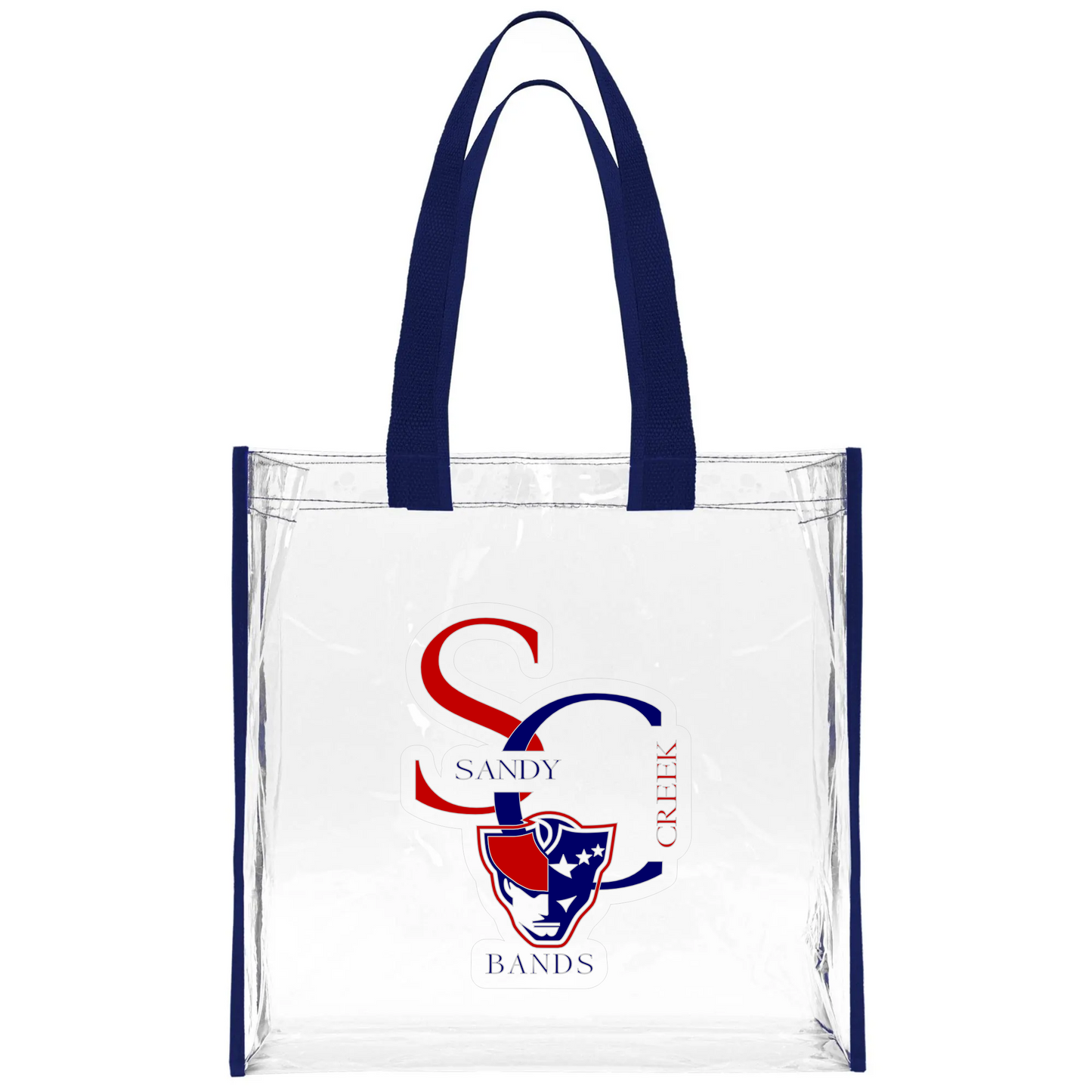 Sandy Creek Band Clear Tote