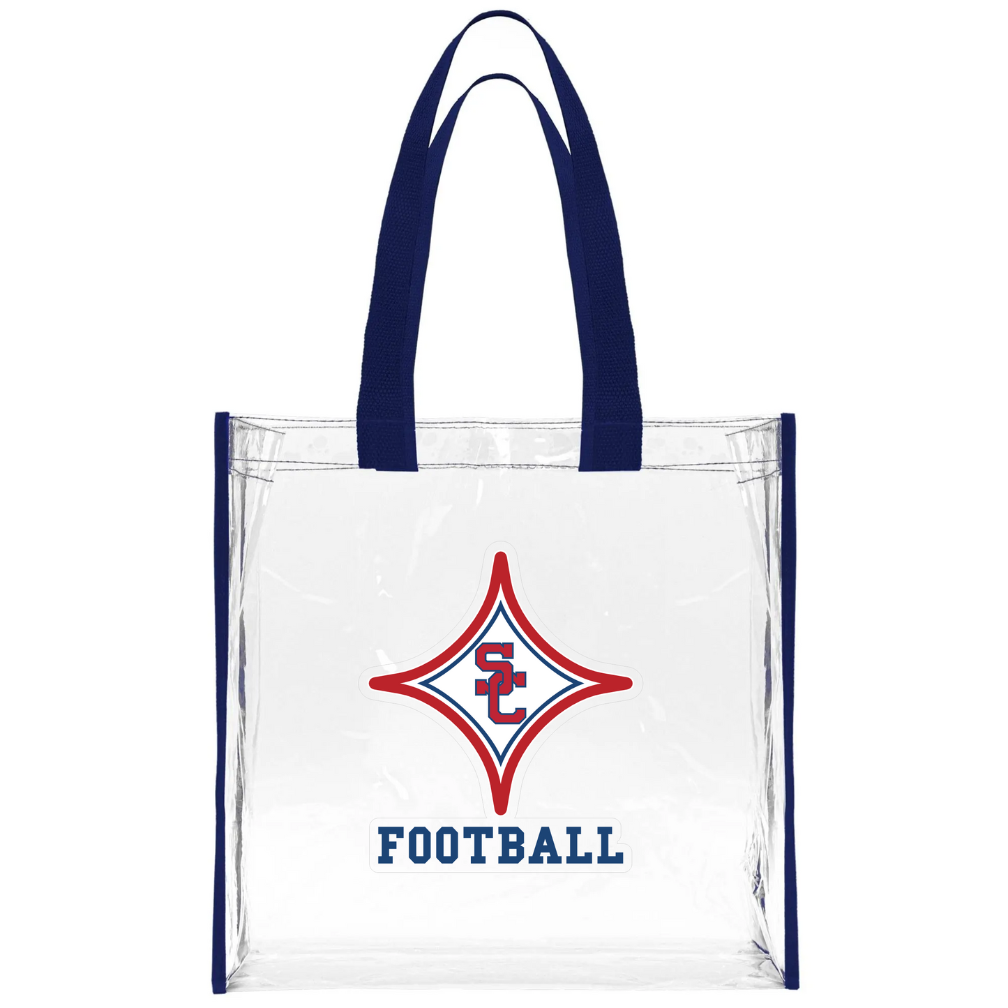 Sandy Creek Football Clear Tote