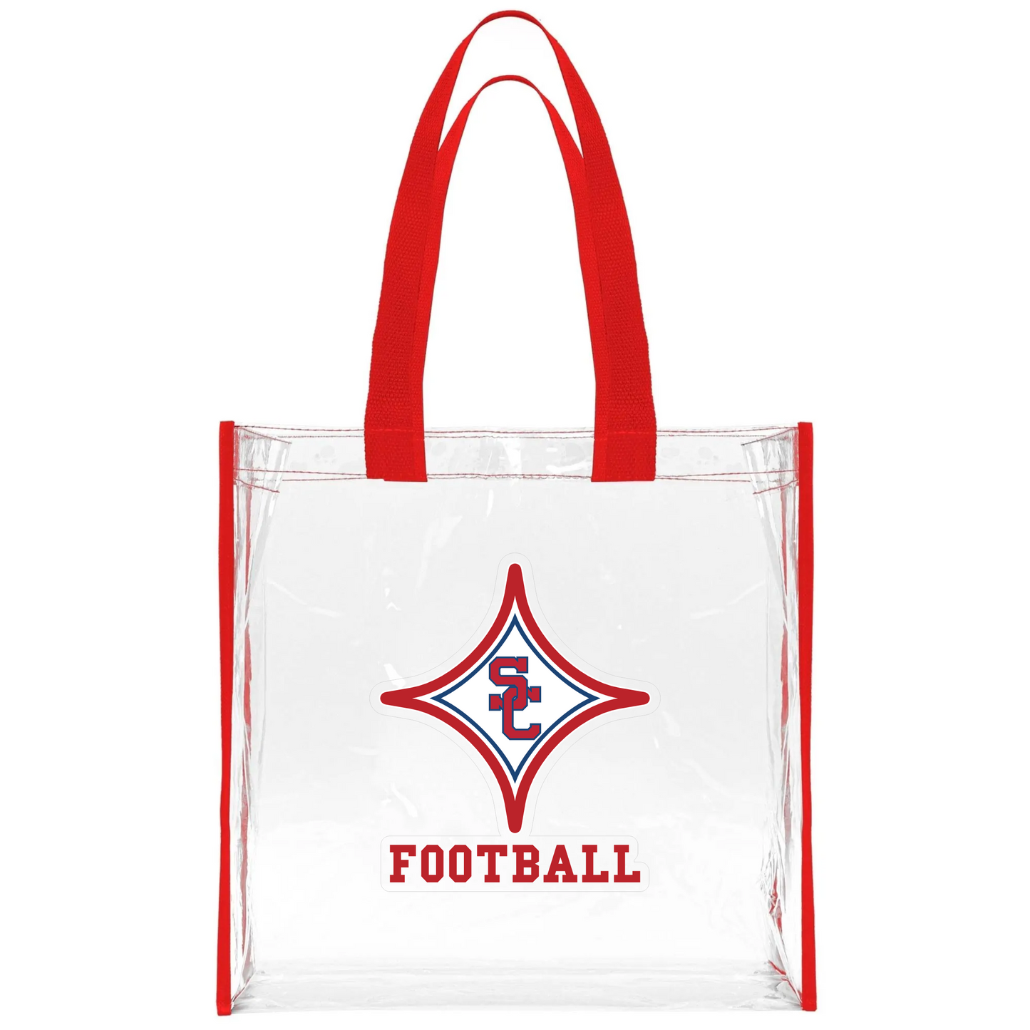 Sandy Creek Football Clear Tote