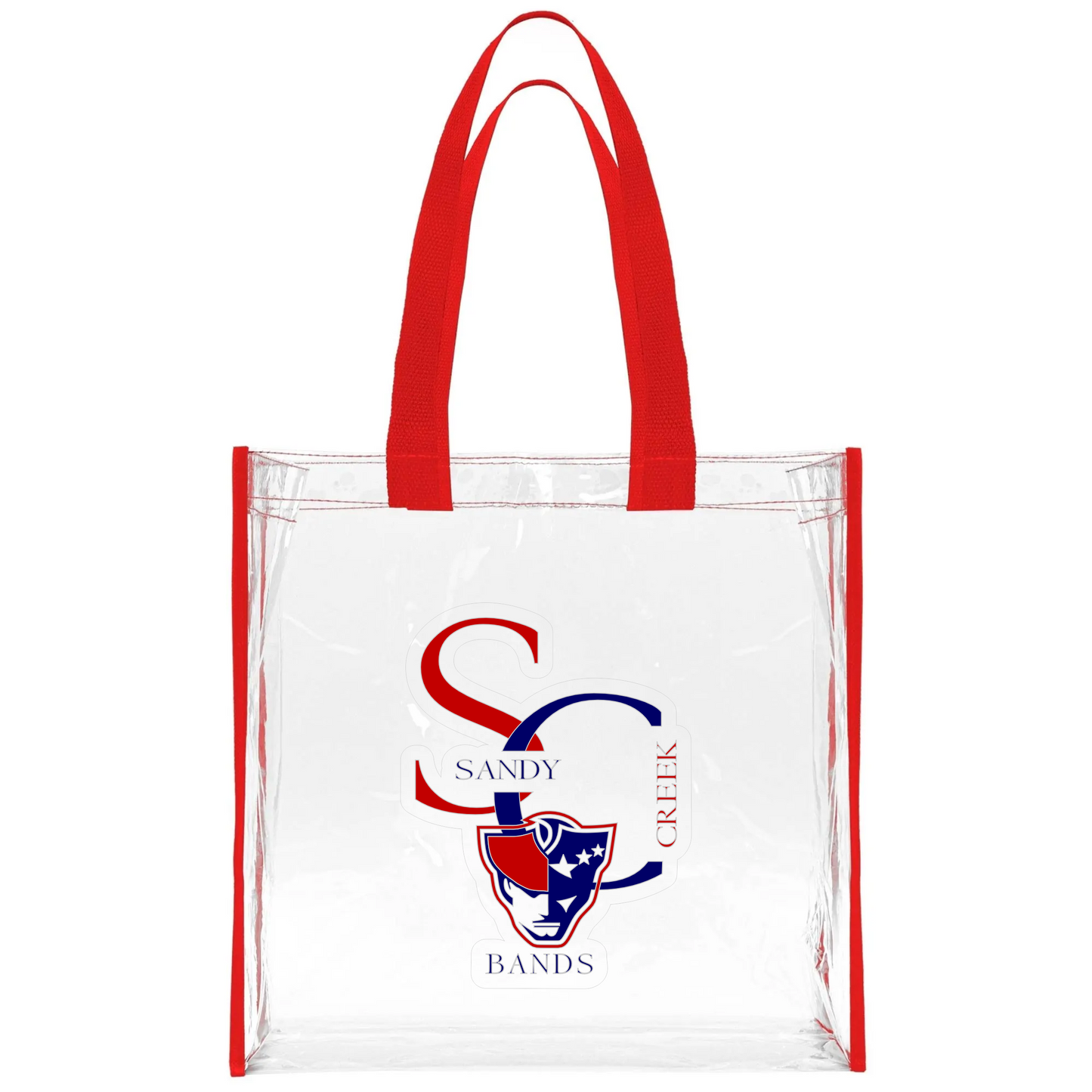 Sandy Creek Band Clear Tote