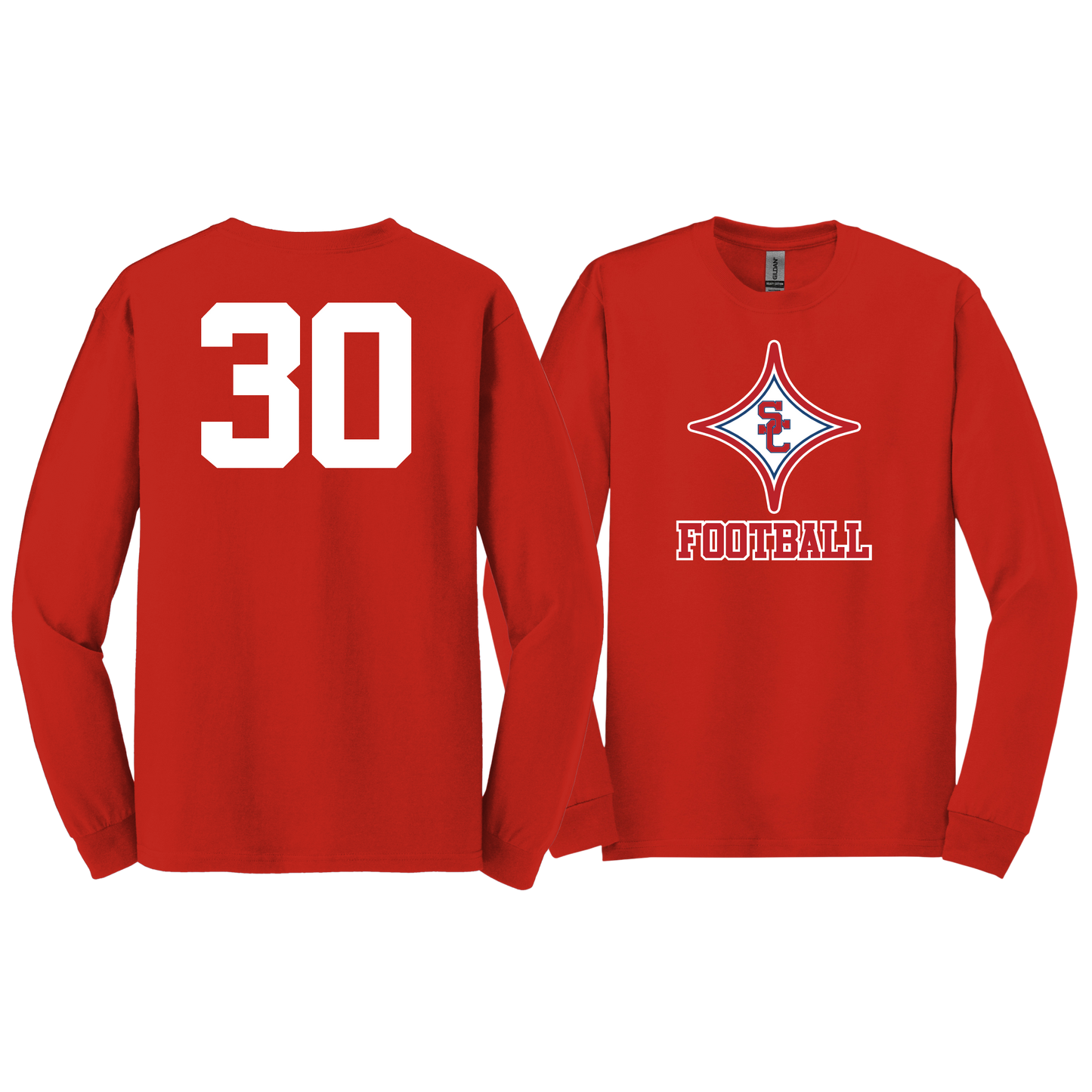 Sandy Creek High School Football OG Long Sleeve Shirt