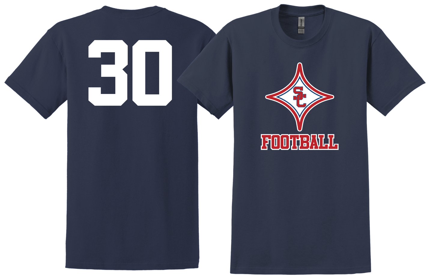 Sandy Creek High School Football OG Short Sleeve Shirt