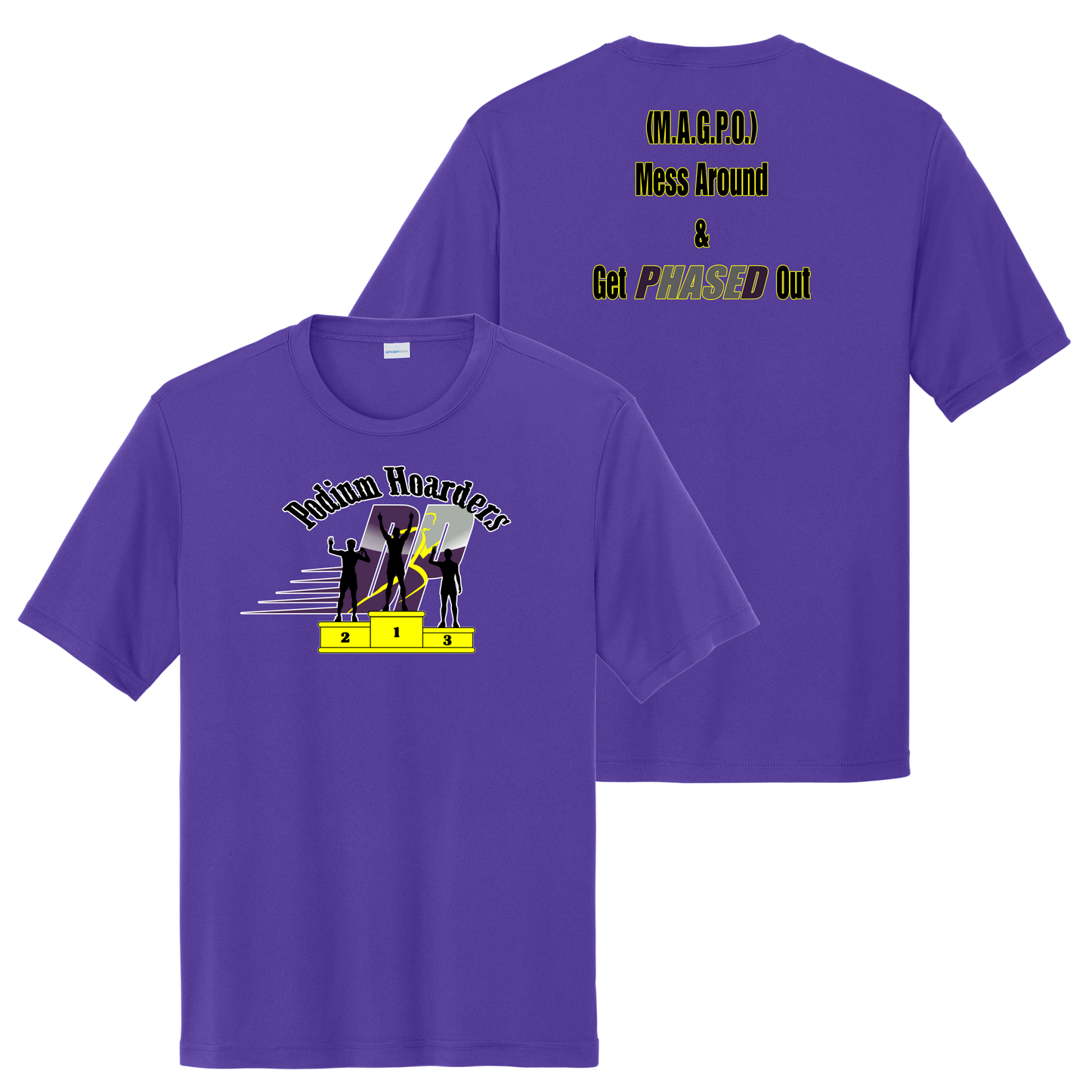 Drive Phase Track Club Podium Hoarders Short Sleeve Performance Shirt