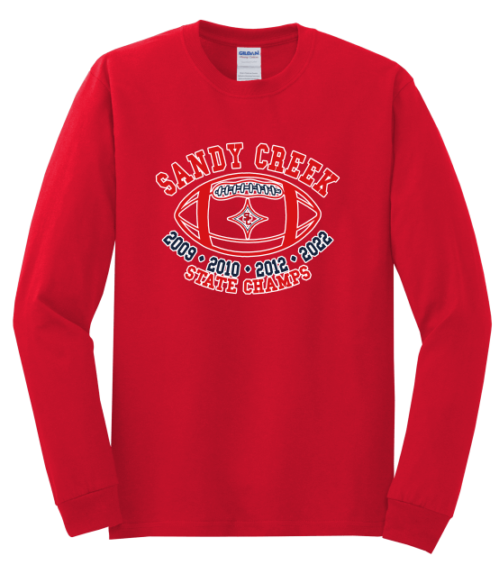 Sandy Creek Football Champs Long Sleeve Shirt