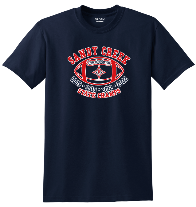 Sandy Creek Football Champs Short Sleeve Shirt