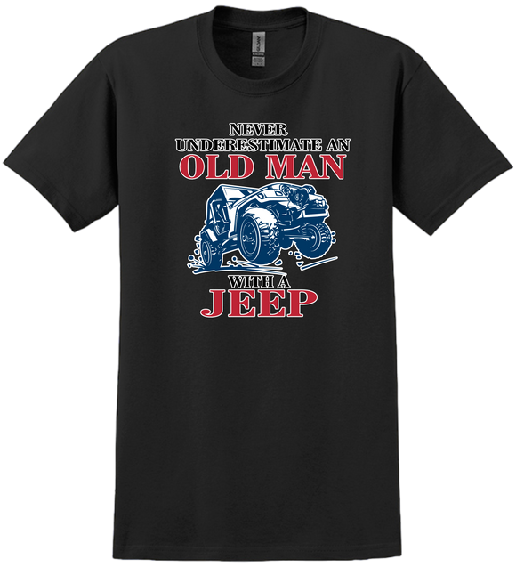 Never underestimate an old man with a Jeep Design