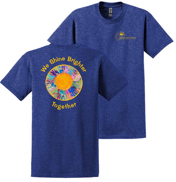 Joseph Sams School 2024 We Shine Brighter Together Short Sleeve Shirt