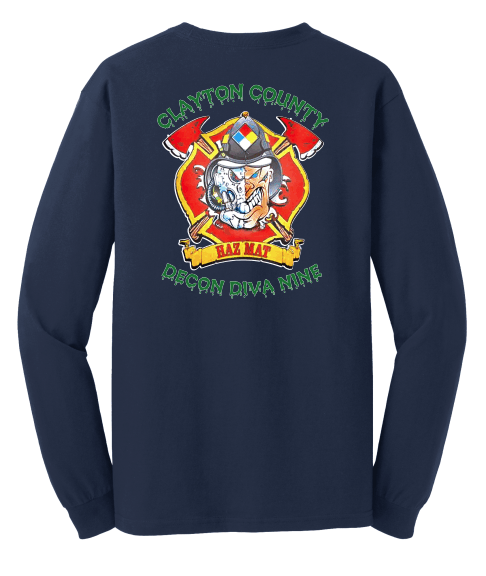 Clayton County Decon Diva Nine Long Sleeve t-shirt