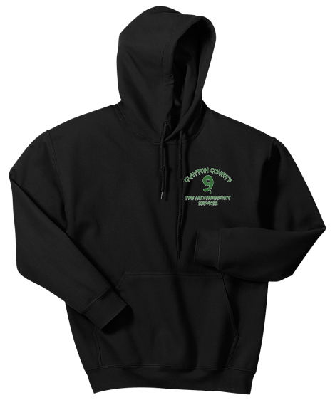 Clayton County Nasty Nine RETRO Hooded Sweat Shirts