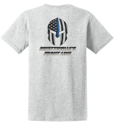 Fayetteville P.D. Punisher Short Sleeve t-shirt with Patch Front