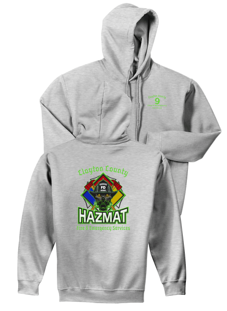 Clayton County Station 9 RETRO Hooded Sweat Shirts