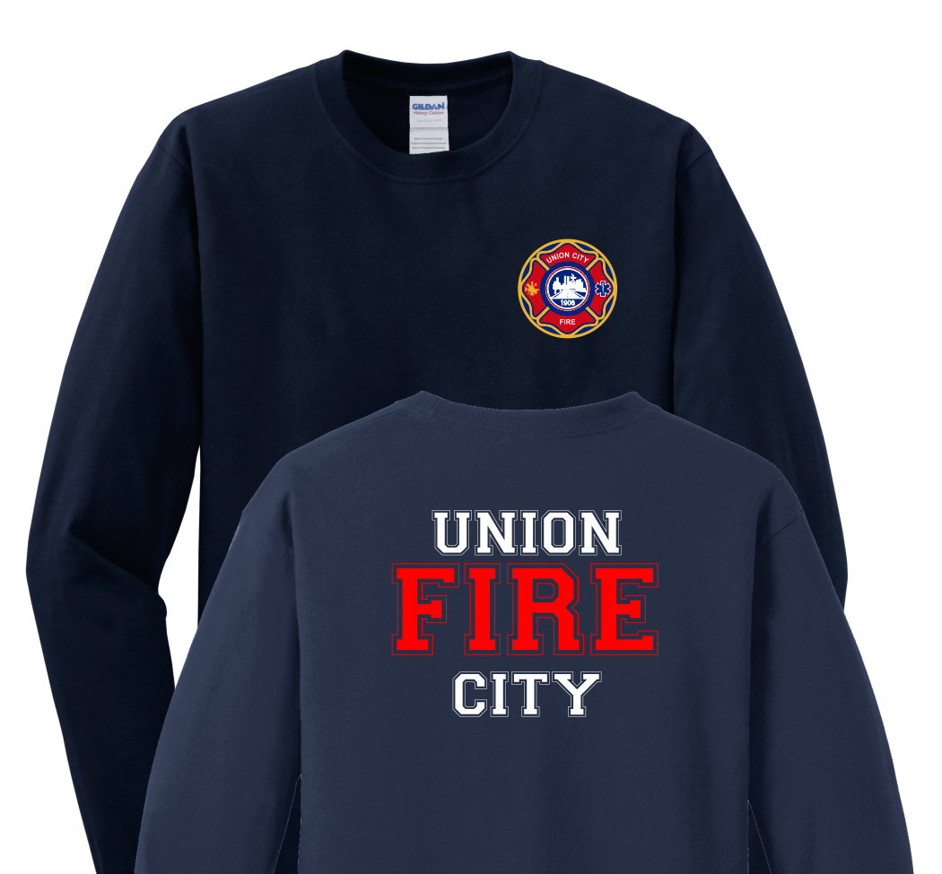 Union City Fire Department Long Sleeve t-shirt