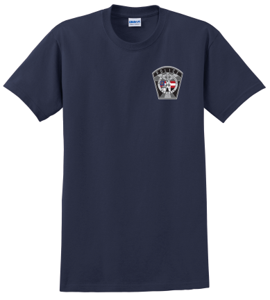 Fayetteville P.D. Punisher Short Sleeve t-shirt with Patch Front
