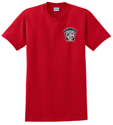 Fayetteville P.D. Punisher Short Sleeve t-shirt with Patch Front