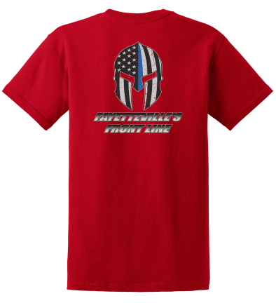 Fayetteville P.D. Punisher Short Sleeve t-shirt with Patch Front