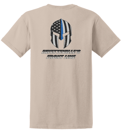 Fayetteville P.D. Punisher Short Sleeve t-shirt with Patch Front