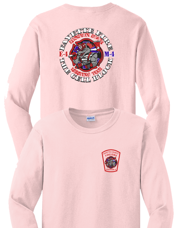 Fayette Station 4 RETRO Long Sleeve t-shirt