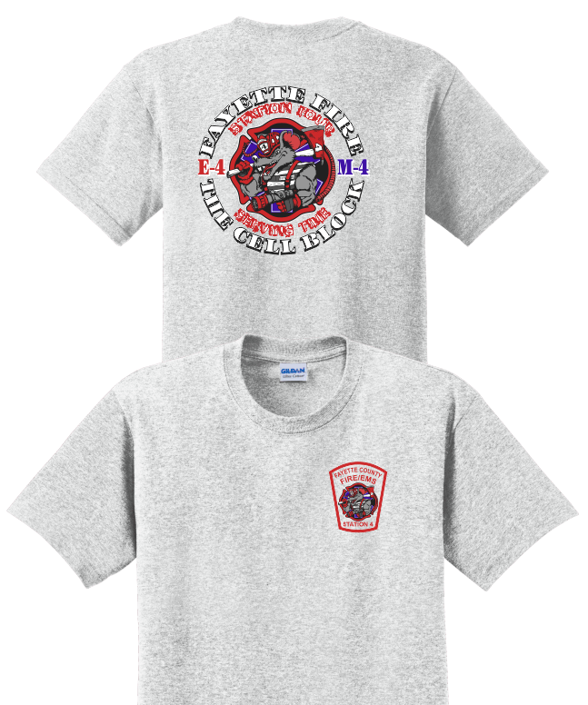 Fayette Station 4 RETRO Short Sleeve t-shirt