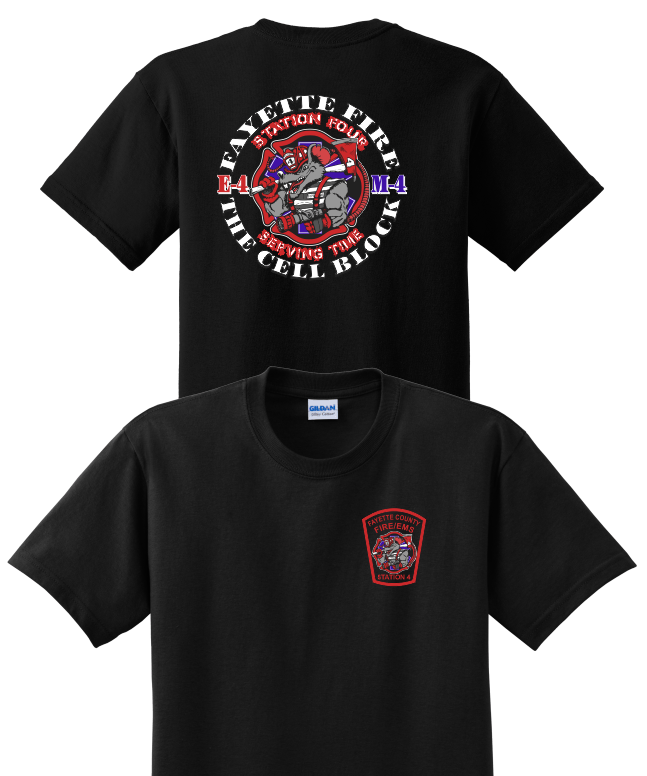 Fayette Station 4 RETRO Short Sleeve t-shirt