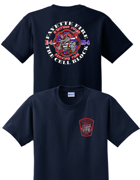 Fayette Station 4 RETRO Short Sleeve t-shirt
