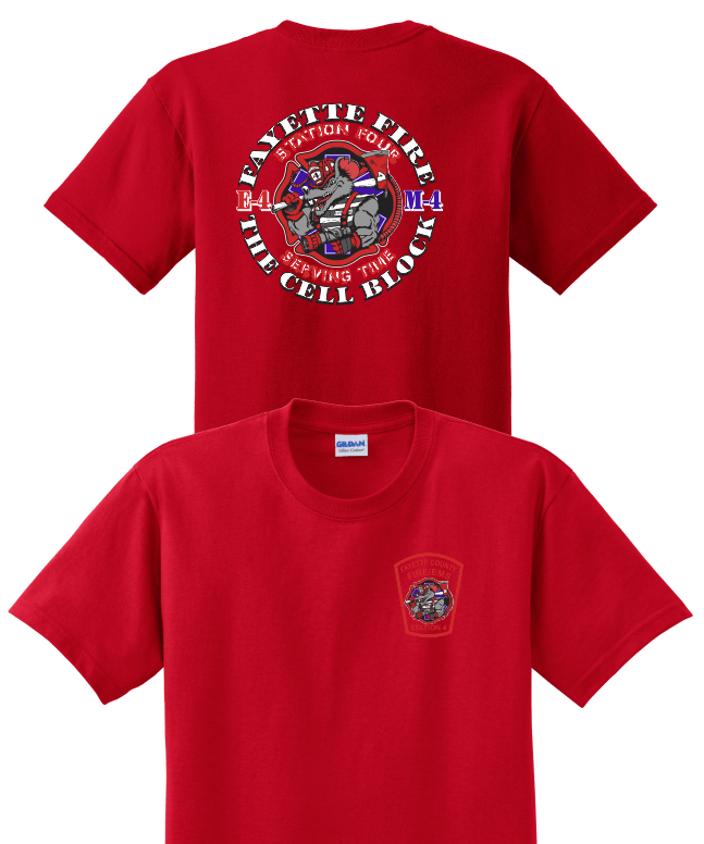 Fayette Station 4 RETRO Short Sleeve t-shirt