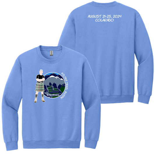 Kilted Trail Guide Colorado Crew Neck Sweat Shirt