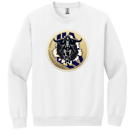 LLA Large Circle Logo Crew Neck Sweat Shirt