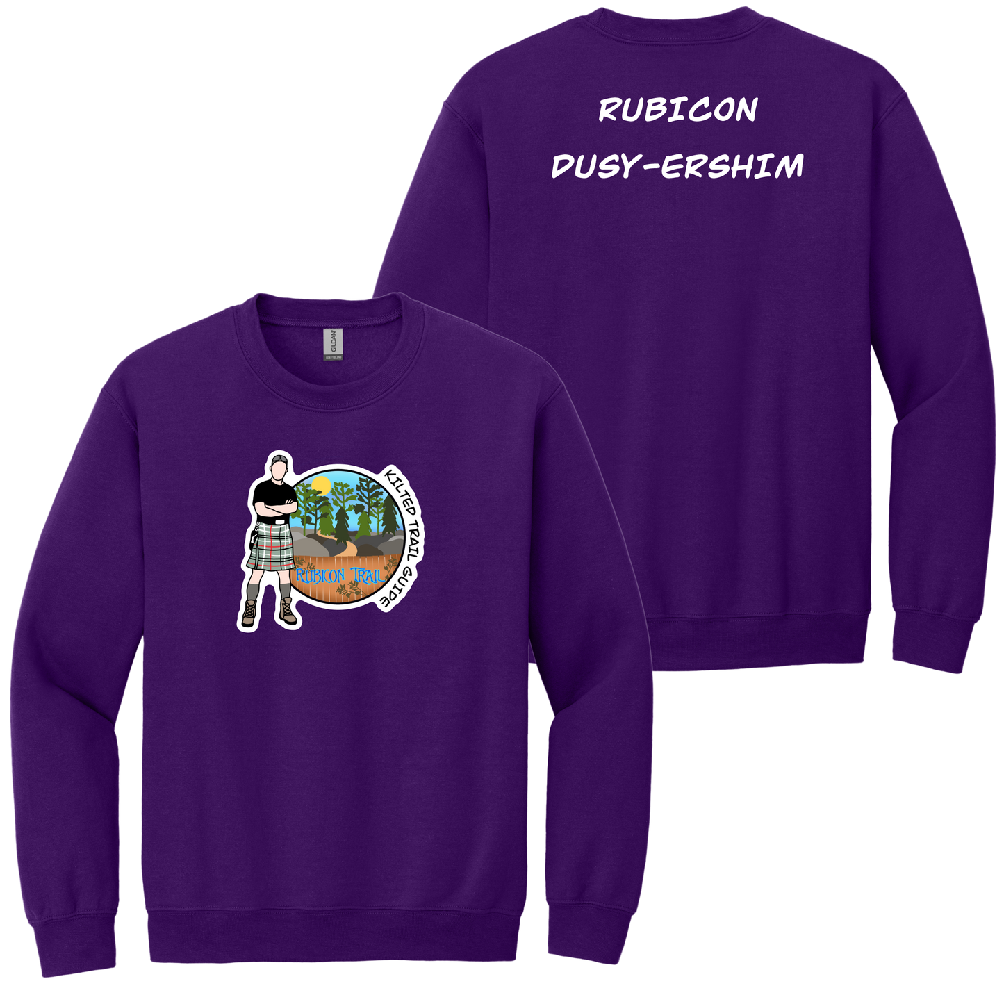 Kilted Trail Guide Rubicon Crew Neck Sweat Shirt