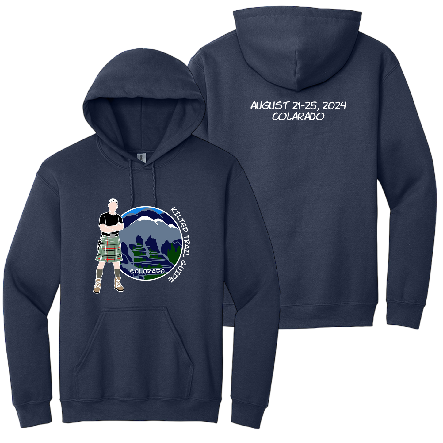 Kilted Trail Guide Colorado Hoodie