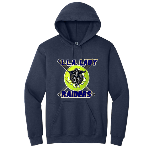 LLA Raiders softball with bats Hoodie