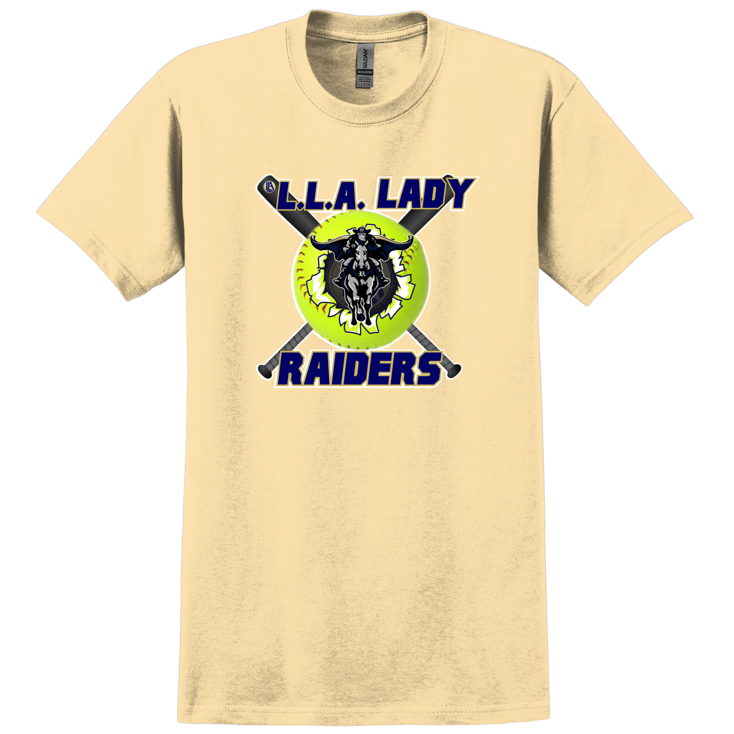 LLA Lady Raiders Softball with bats