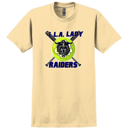 LLA Lady Raiders Softball with bats