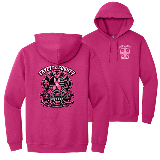 2026 Fayette County Fire Breast Cancer Hoodie