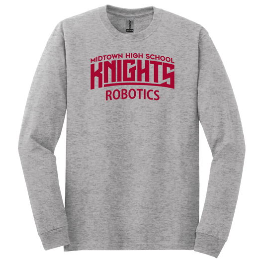 Midtown Robotics Long Gildan Sleeve T-Shirt