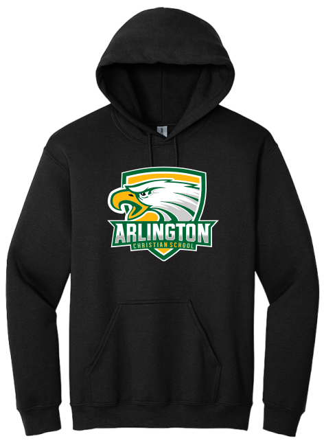 Arlington Christian School Eagle Logo Hoodie