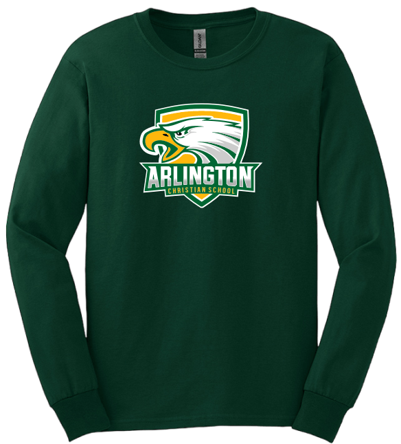 Arlington Christian School Eagle Long Sleeve Shirt