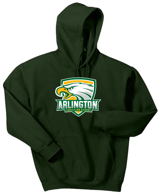 Arlington Christian School Eagle Logo Hoodie