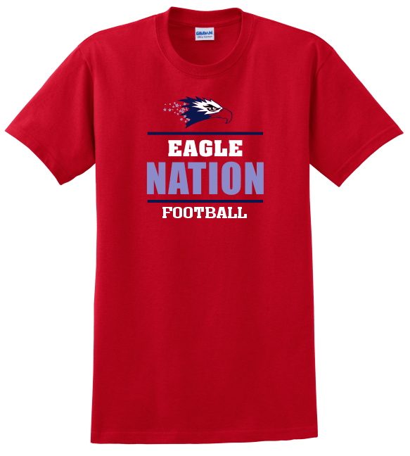 Flat Rock Football Eagle Nation Shirt