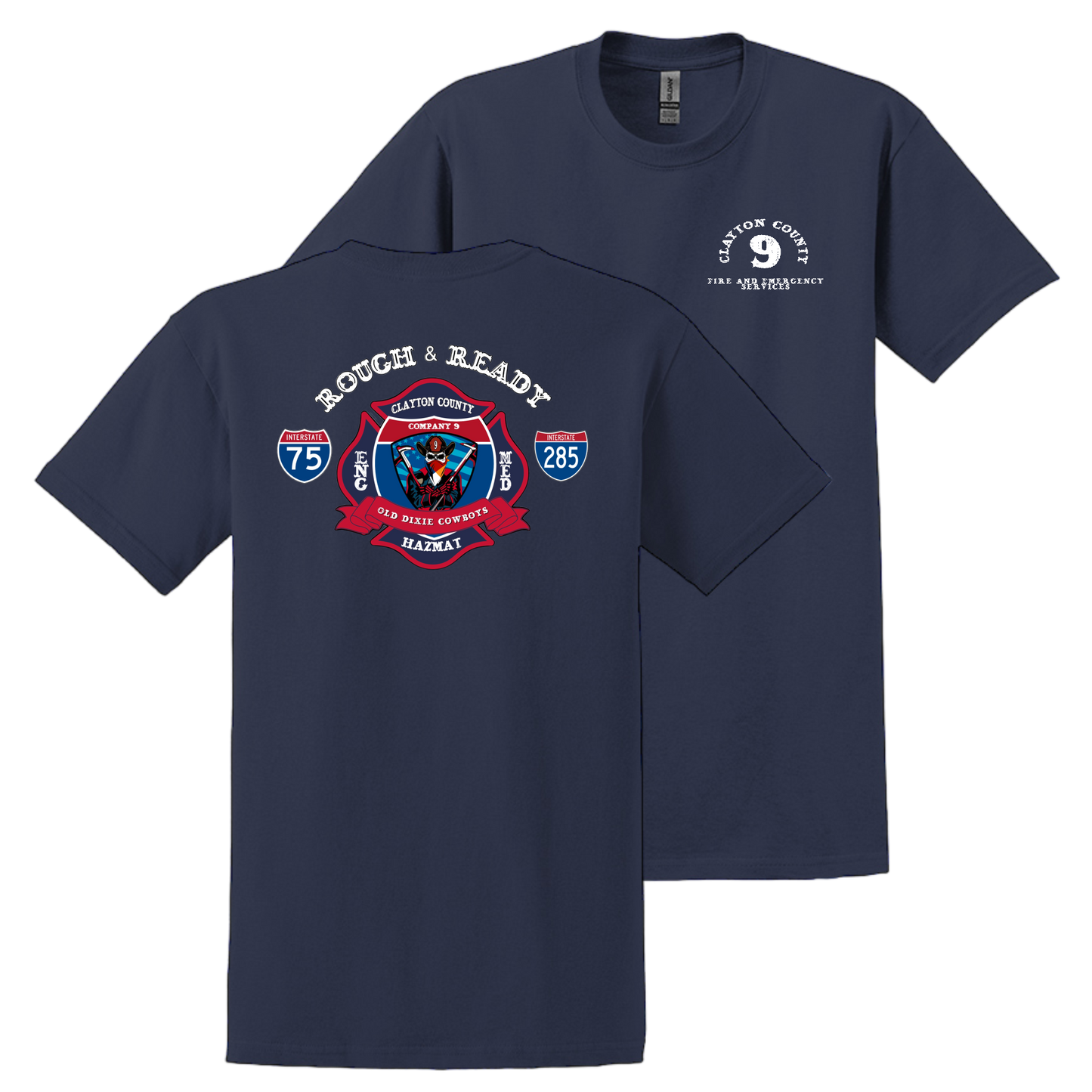 Clayton County Station 9 Short Sleeve T-Shirt