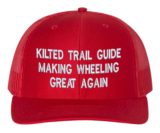 Kilted Trail Guide Making Wheeling Great Again Richardson Hat