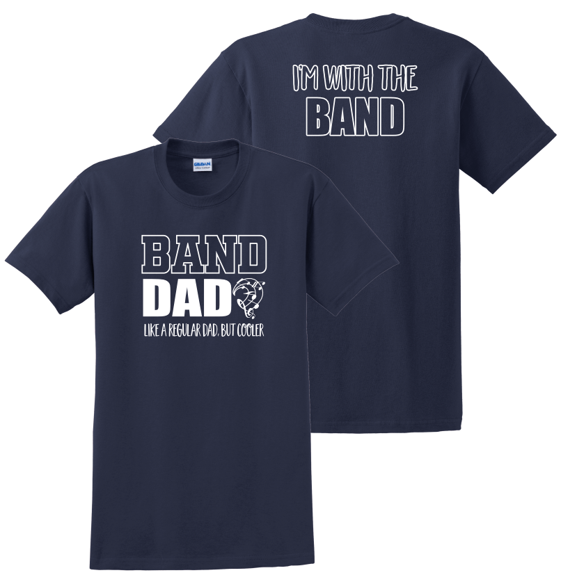 I'm with the Band mom & Dad Shirt